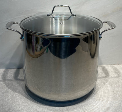 Nutirchef 19 Quart Stainless Covered Pot