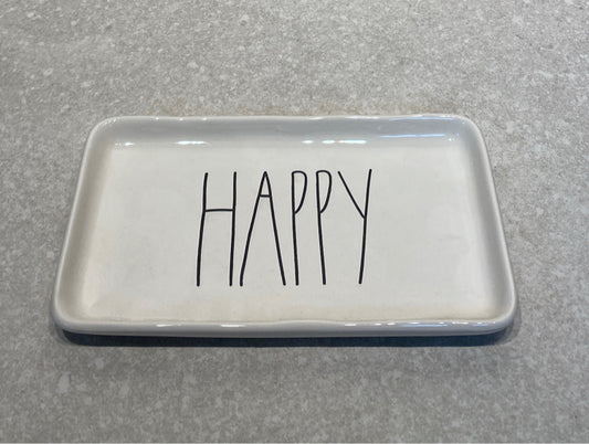 Rae Dunn Happy Tray