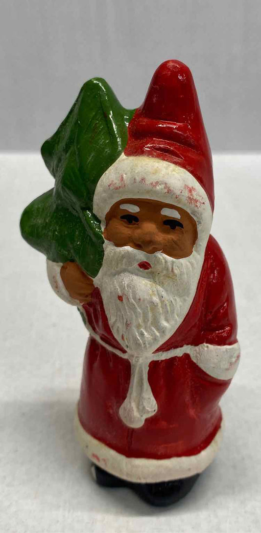 Santa Candle Holder