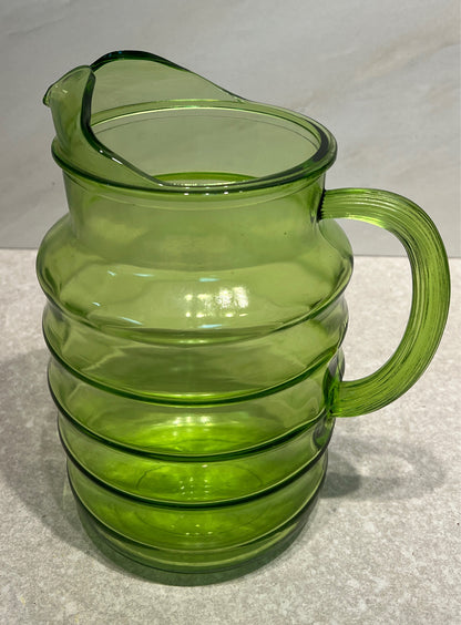 Vintage Green pitcher