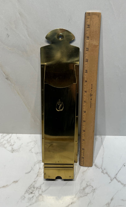 Brass Match Holder