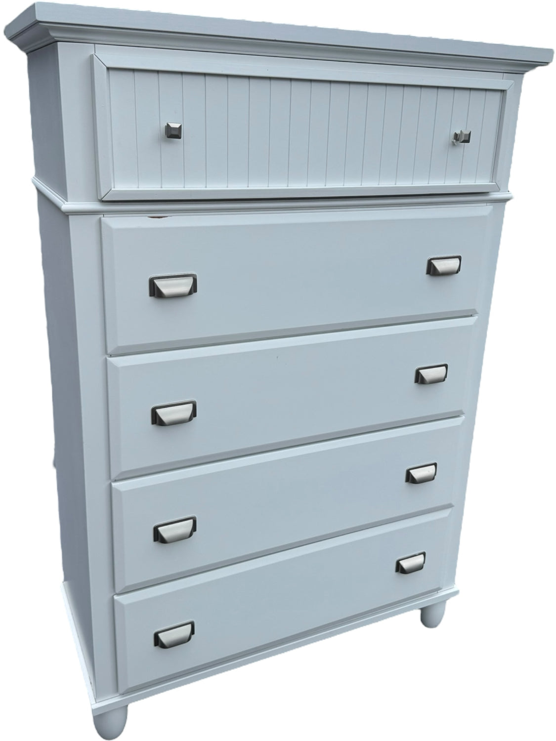 White Tall Chest