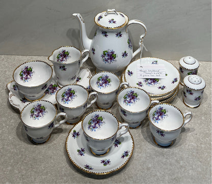 Sweet Violets Tea Set