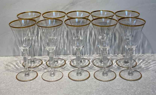 Set of 10 Wine Glasses