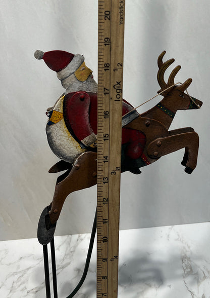 Santa Balancing Kinetic Figurine