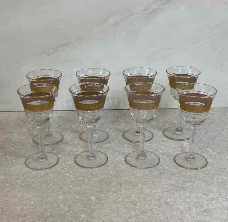 Set of 8 Glasses