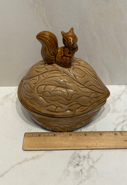 Covered Nut Bowl