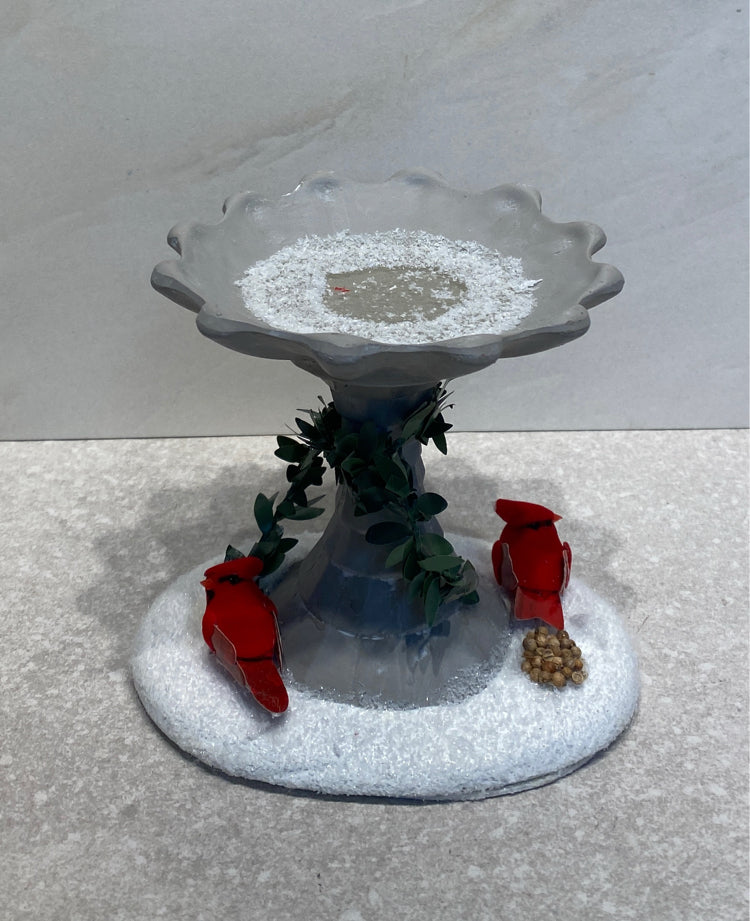 Byer's Choice Bird Bath