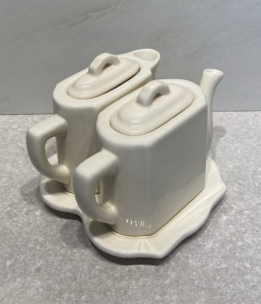 Restoration Hardware 2-Piece Teapot Set