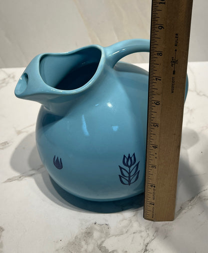Blue Tulip Pitcher