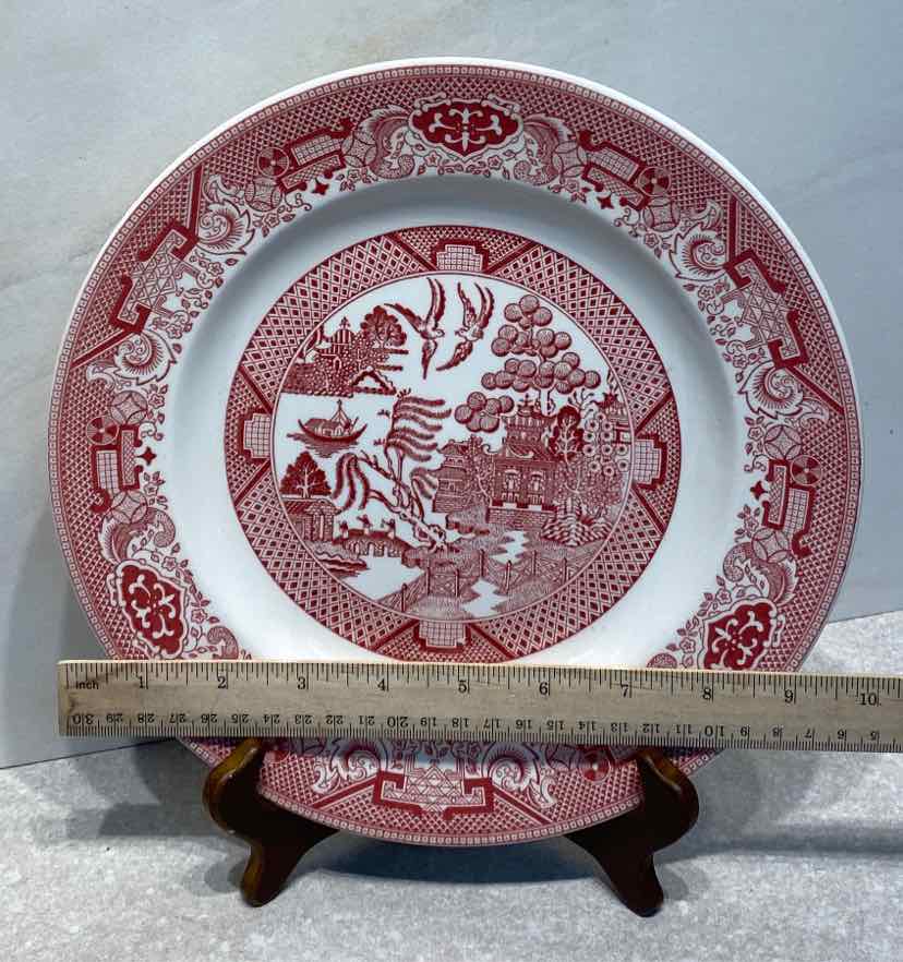 Set of 6 Willow Plates