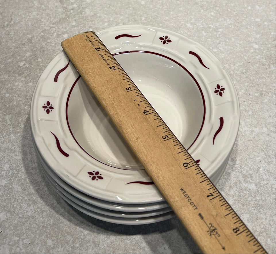 Set of 4 Longaberger Bowls