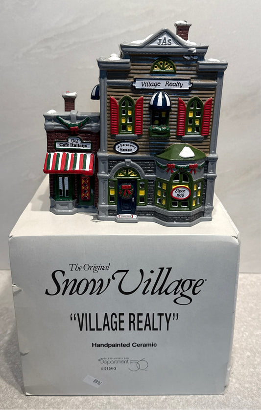 Dept. 56 Village Realty