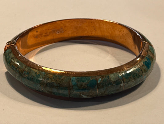 Jay King Turquoise Copper Bracelet