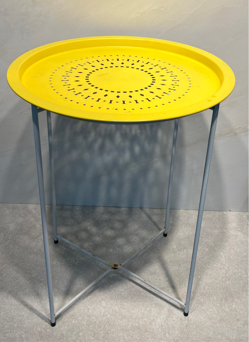 Tray on Table