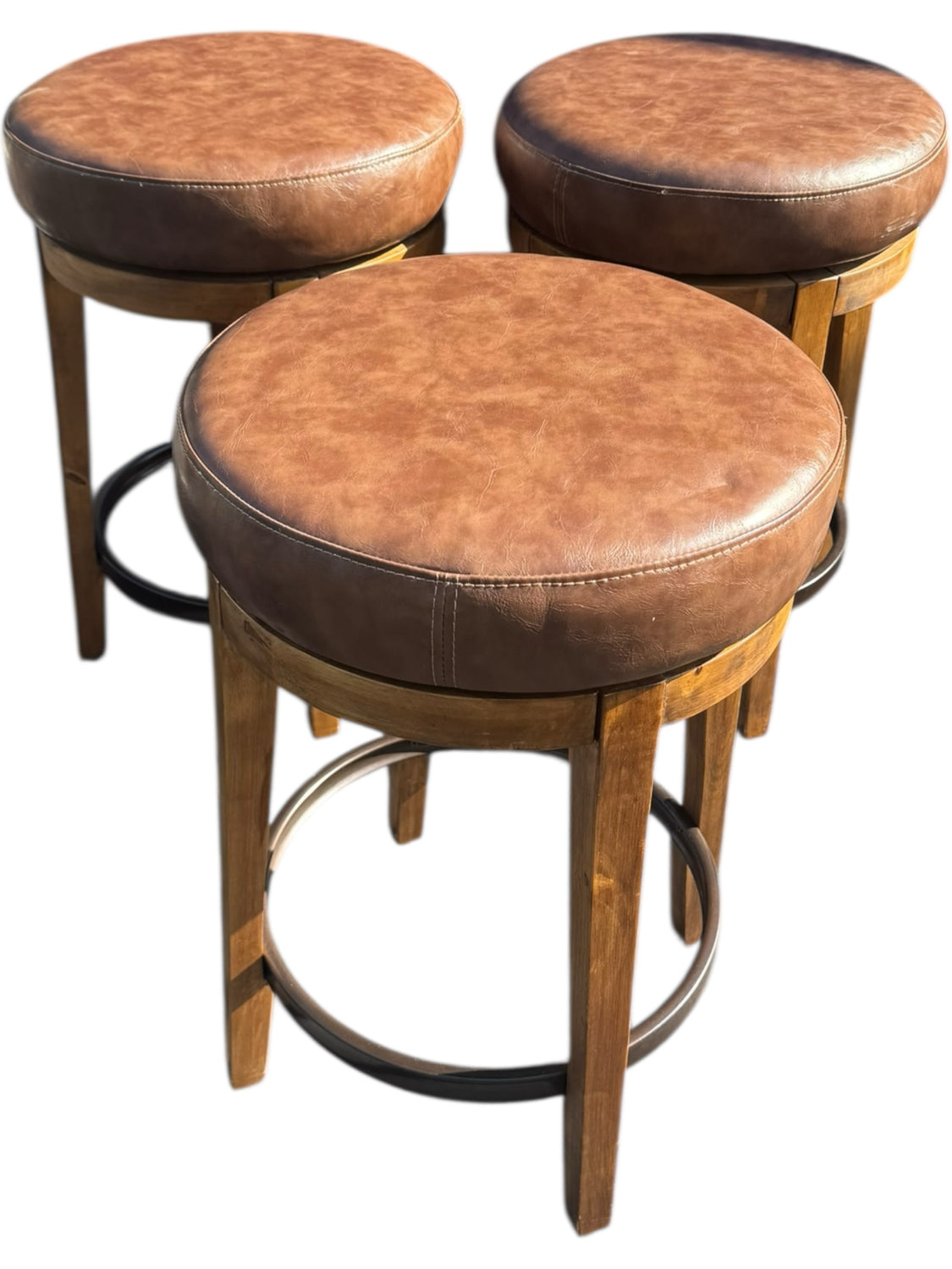 Set of 3 Swivel Stools