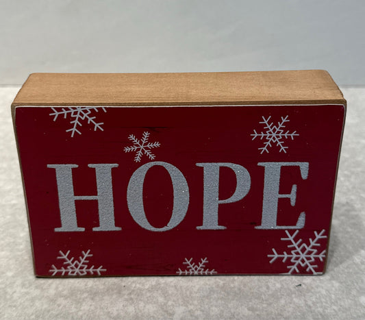 Christmas Box Sign