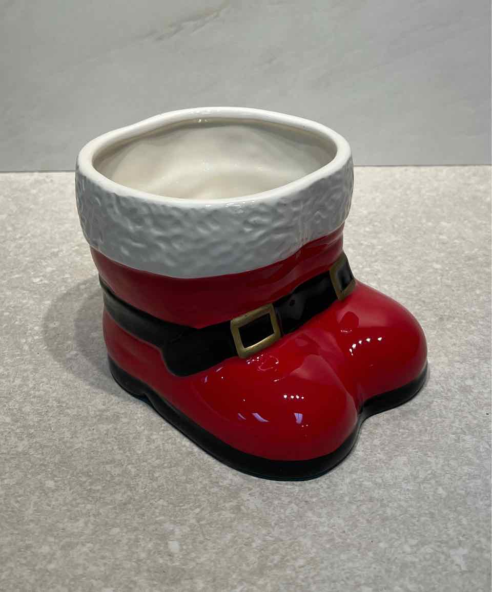 Santa Boot Planter