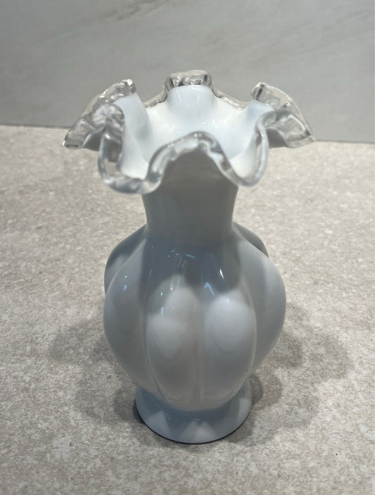 Fenton Melon Vase