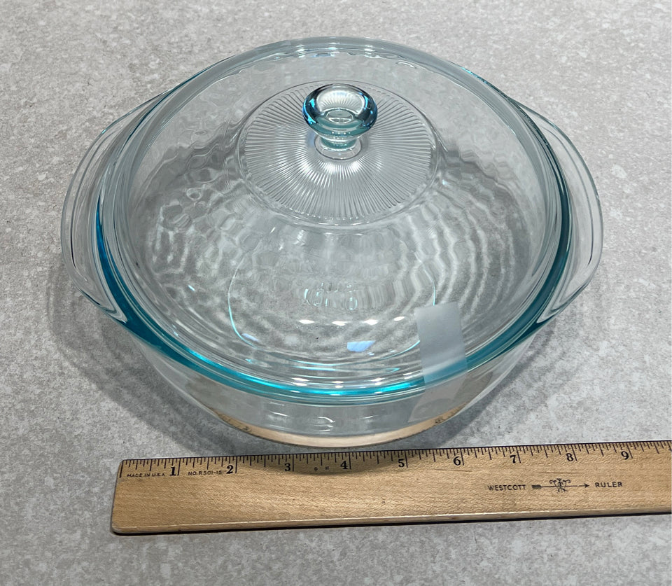 Covered Pyrex Bowl
