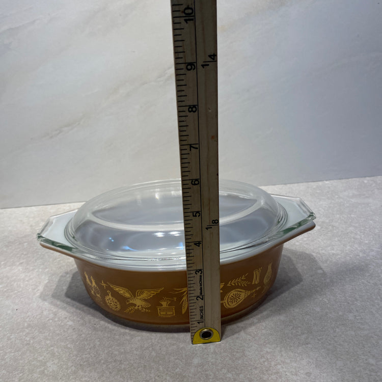Covered Pyrex Casserole
