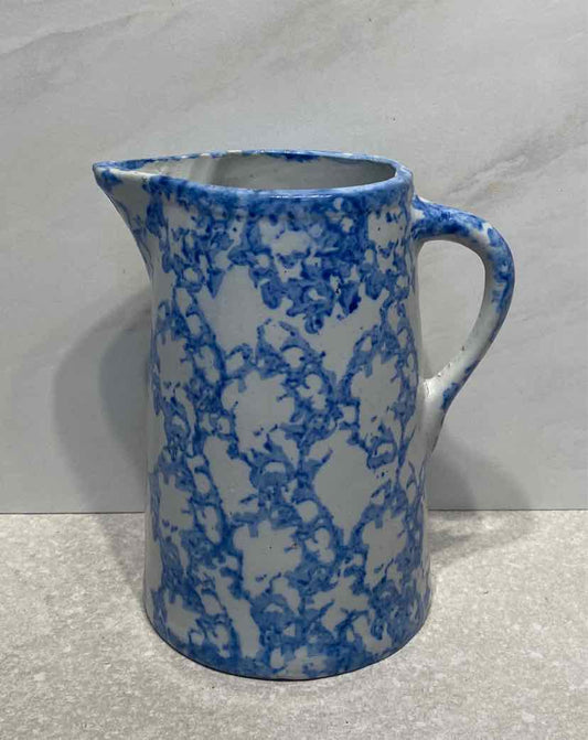 Old Spongeware Pitcher