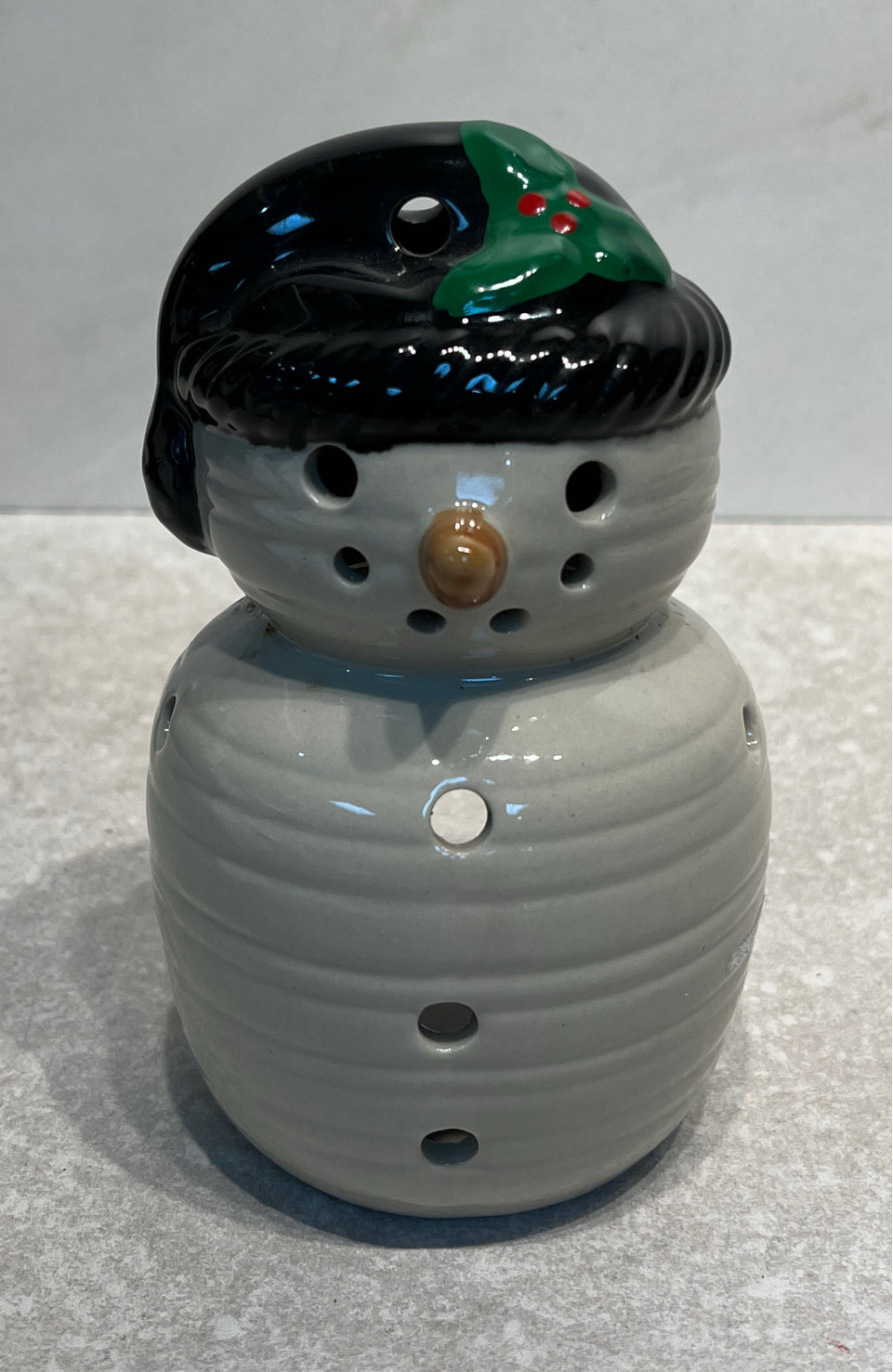 Snowman Candleholder