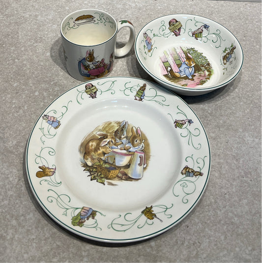 Wedgwood Peter Rabbit 3-Piece Set