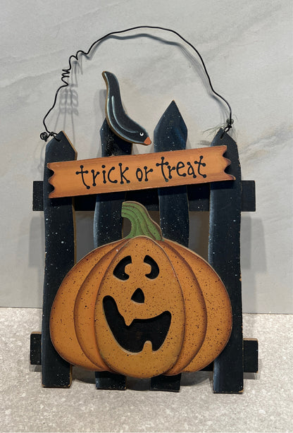 Trick Or Treat Sign