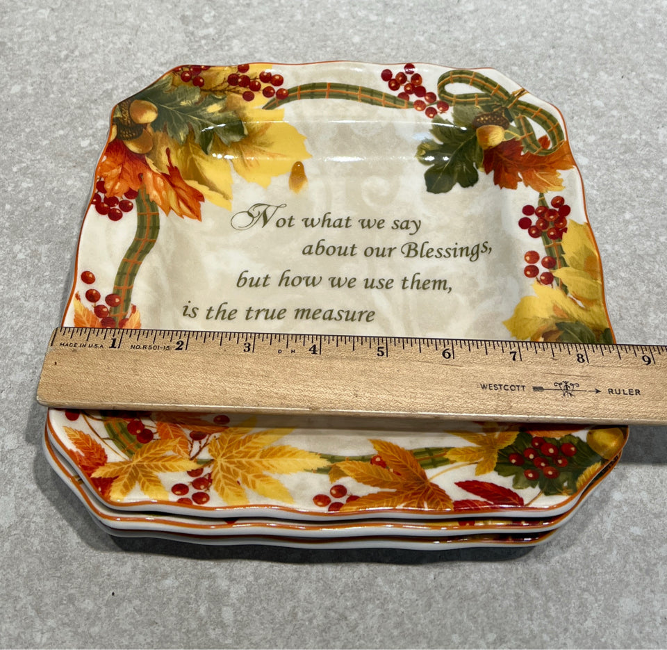 Set of 3 Plates