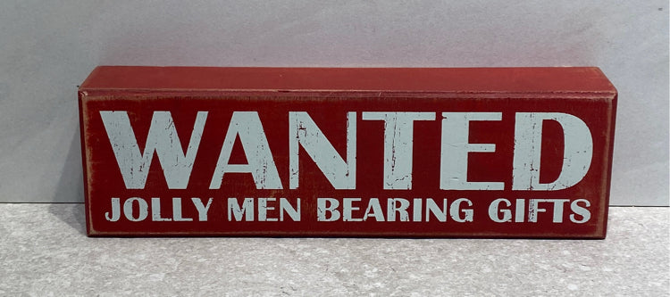 Wanted Sign