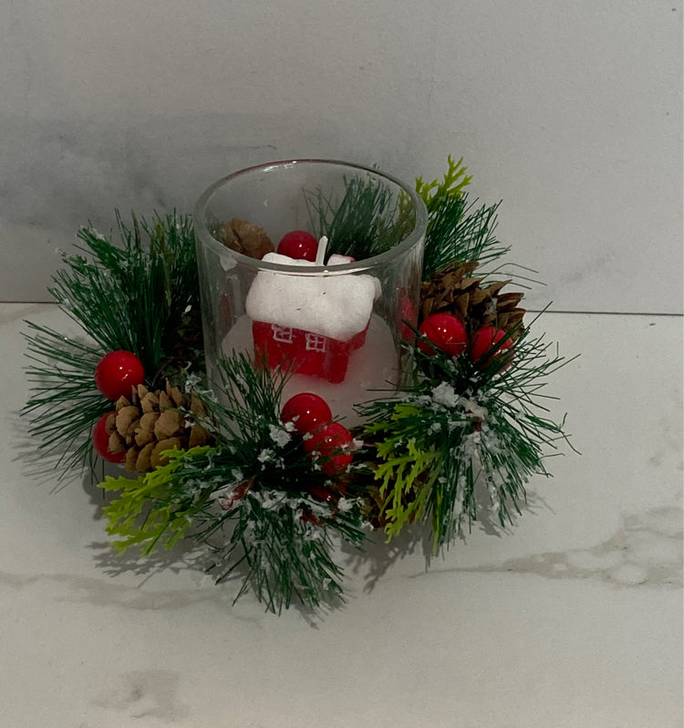 Candle Holder With Ring