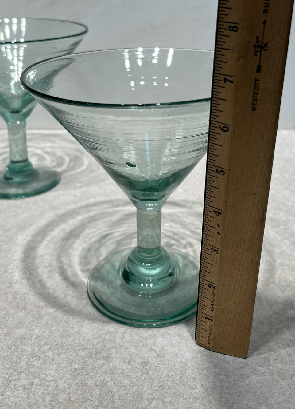Set of 4  Martini Glasses