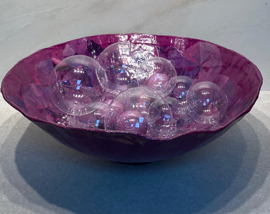 Purlpe Bowl With Balls