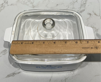 Covered Corning Ware Bowl
