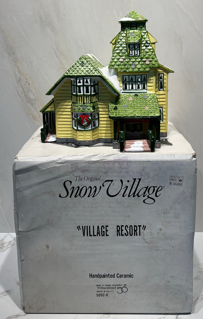 Dept. 56 Village Resort