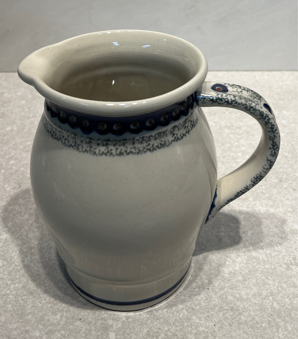 Polish Pottery Pitcher