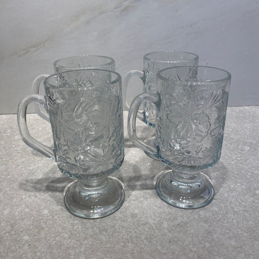 Set of 4 Princess House Mugs