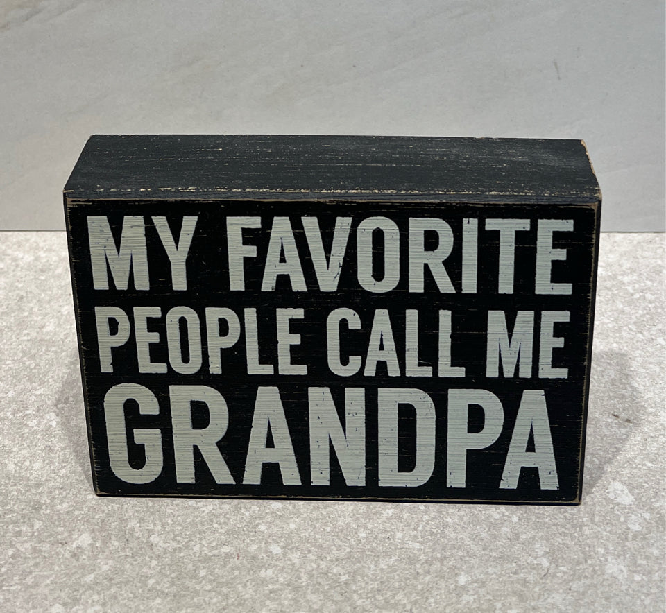 Box Sign