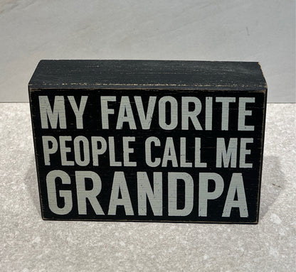 Box Sign