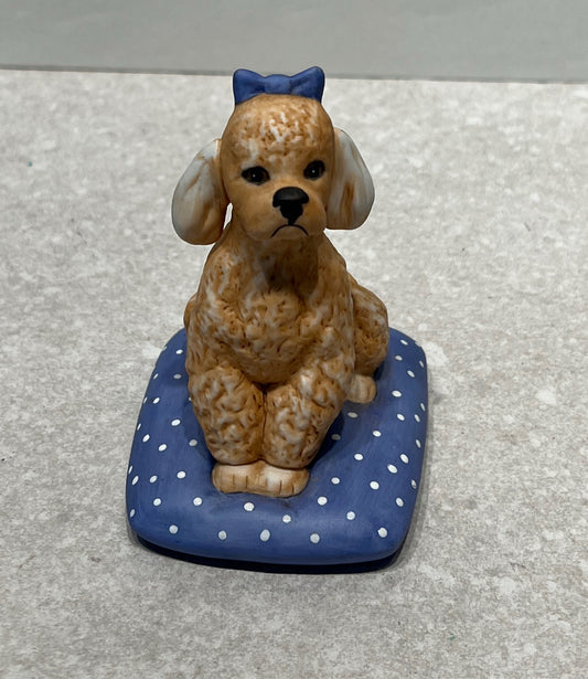 Franklin Mint Dog Figurine