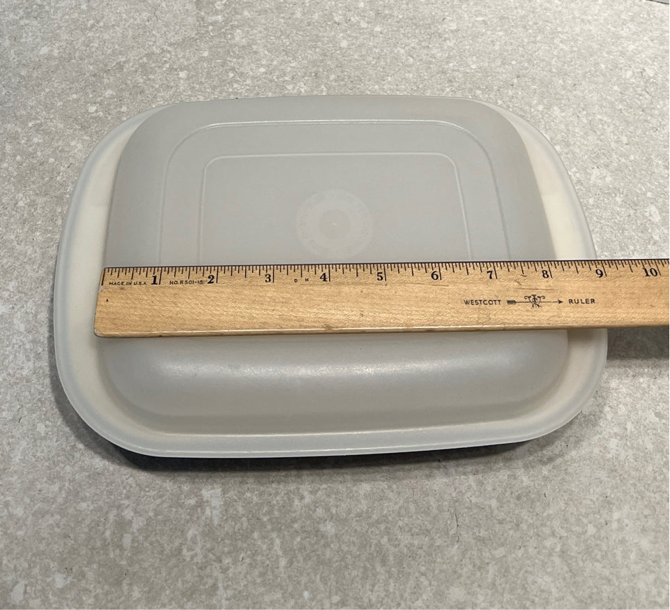 Covered Tupperware Bowl