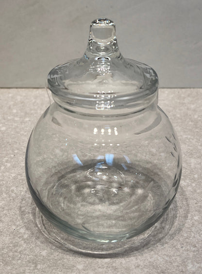 Covered Princess House Jar