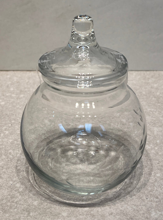 Covered Princess House Jar