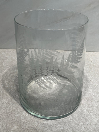 Fern Print Vase