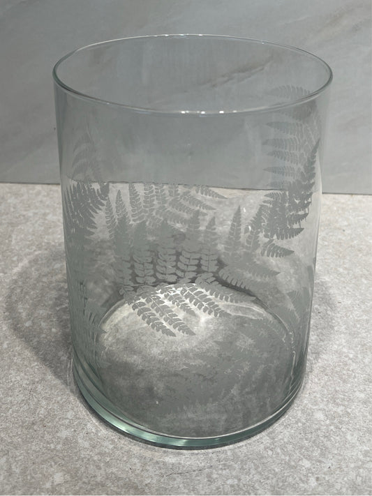 Fern Print Vase