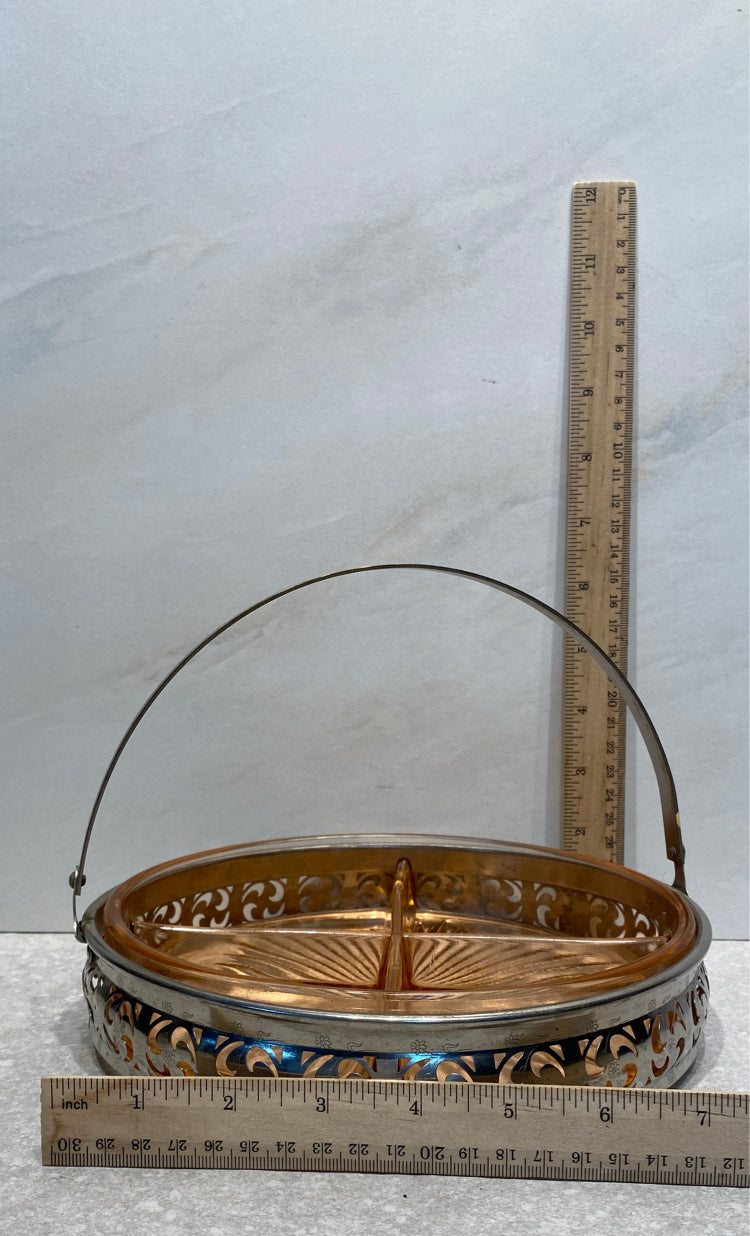 Pink Dish in Carrier