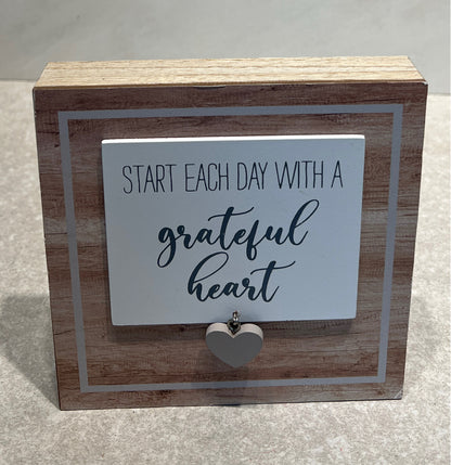 Heart Box Sign