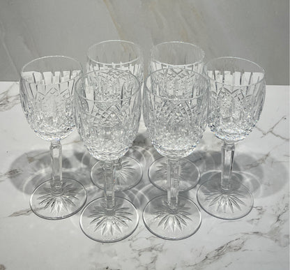 Set of 6 Waterford Glasses