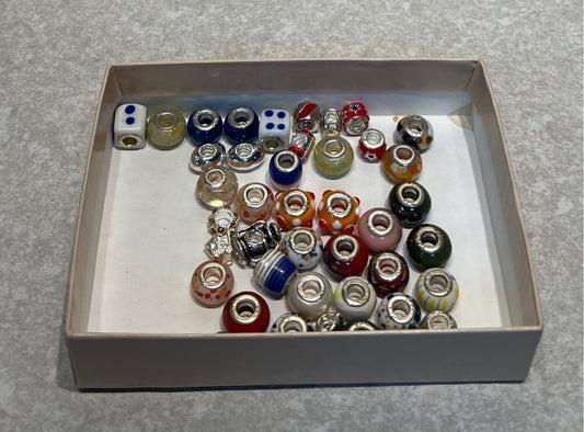 Lot of Sterling Beads